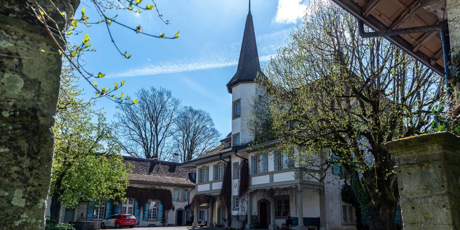 Das Schloss Allmendingen. - Aaretal