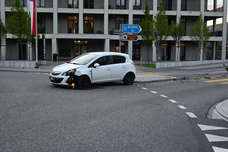 Sachschaden nach Unfall