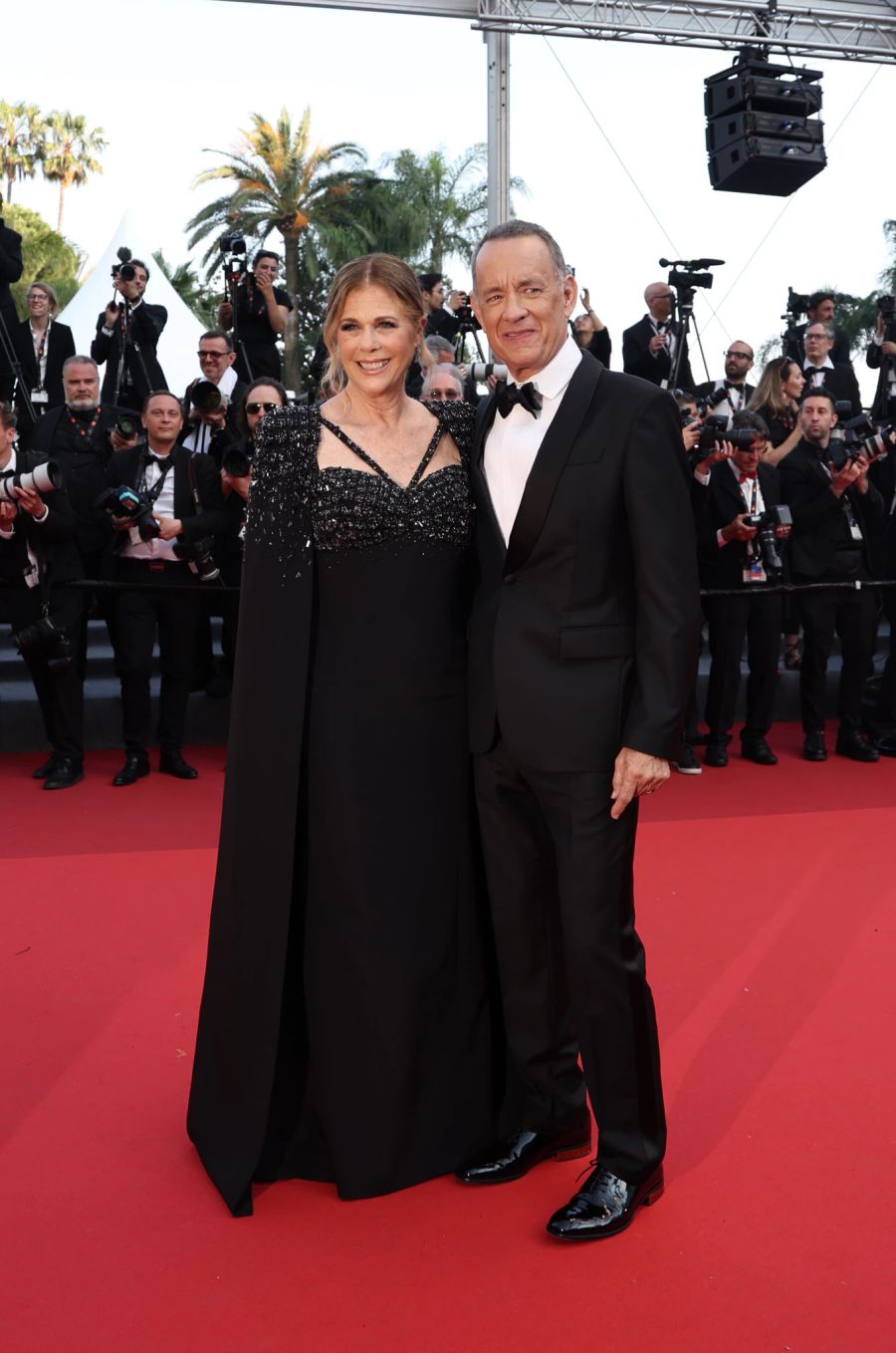 Tom Hanks und Ehefrau Rita in Cannes.