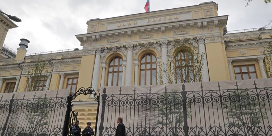 russische zentralbank gelder schweiz