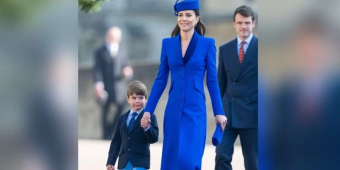 In royalen Shorts - Prinz Louis zeigt sich erstmals am Ostersonntag