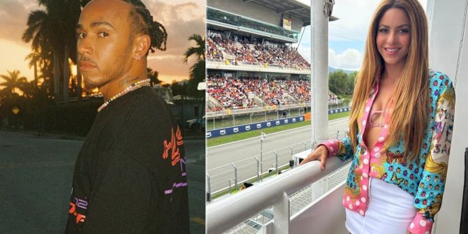 Shakira Lewis Hamilton