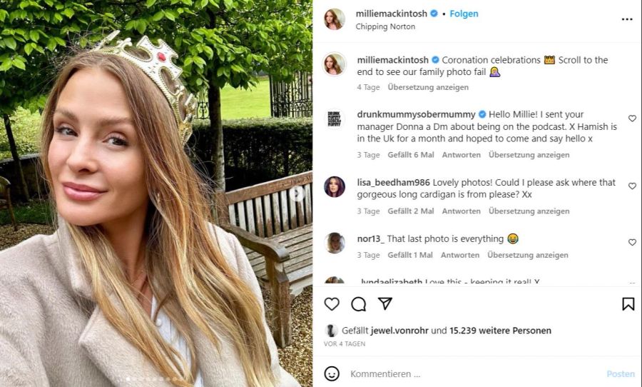 Millie Mackintosh fühlte sich von Meghan im Stich gelassen.