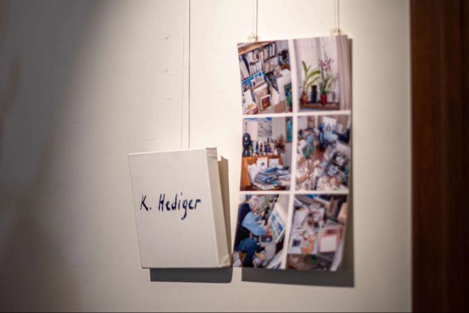 Fotos vom Atelier des Künstlers