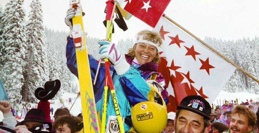 Suter erlöst eine ganze Ski-Nation und tritt 29 Jahre später in die Fussstapfen von Chantal Bournissen.