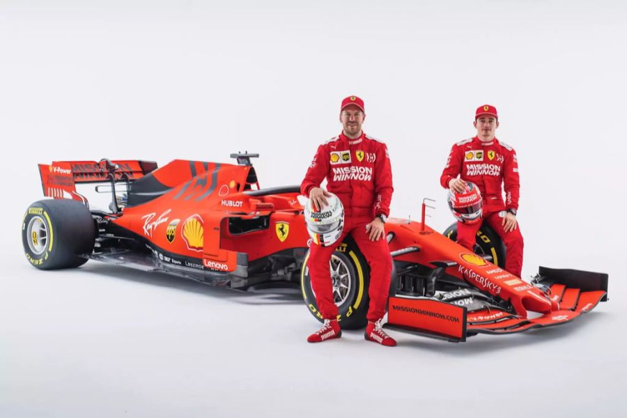 Ferrari will auch in der Saison 2020 mit Sebastian Vettel (l.) und Charles Leclerc (r.) um den Weltmeistertitel fahren.