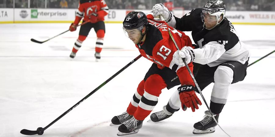 Nico Hischier wurde beim Draft 2017 von den New Jersey Devils als Nummer eins ausgewählt.