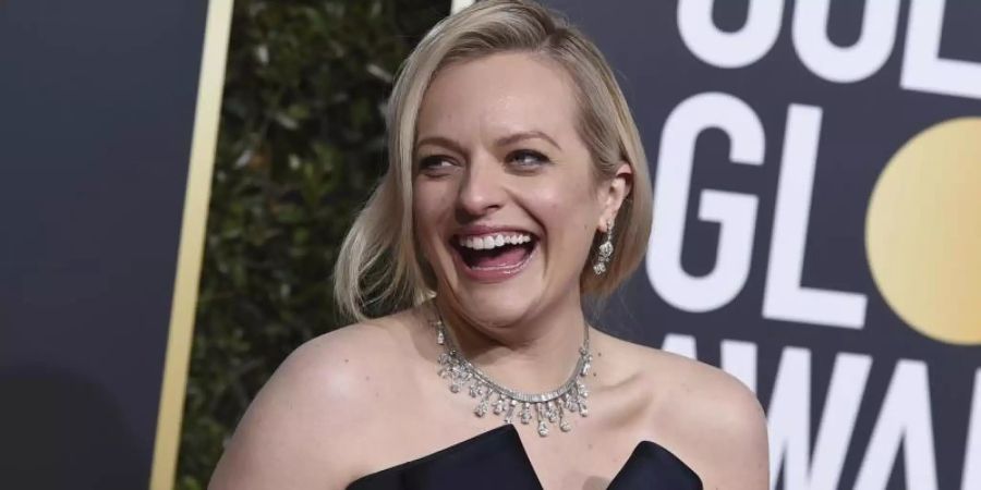 Elisabeth Moss bei den 76. Golden Globe Awards in Beverly Hills. Foto: Jordan Strauss/Invision/AP/dpa