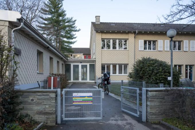 Die Kita Neumatten, in Riehen. Eine Mitarbeiterin der Kindertagesstätte wurde positiv auf das Coronavirus getestet. Coronavirus