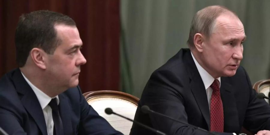 Geeintes Russland.
