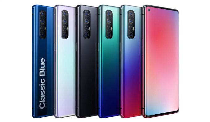 Das Oppo Reno 3 kommt in verschiedenen Farben daher. Oppo Reno 3