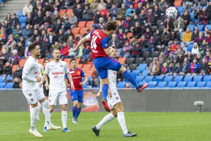 Valentin Stocker bringt den FCB nach sieben Minuten in Führung.