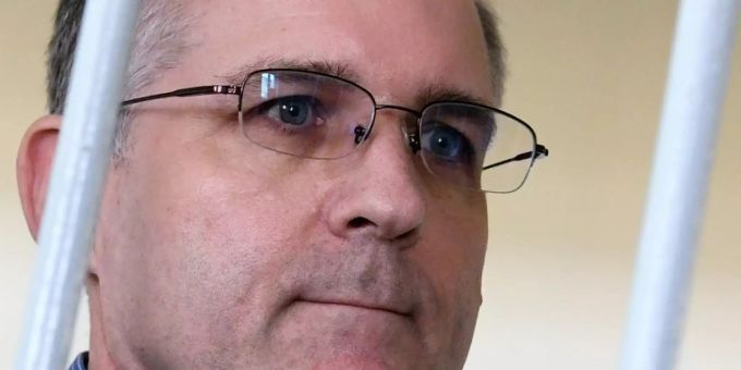Paul Whelan bei einer Anhörung in Moskau 2019 Paul Whelan bei einer Anhörung in Moskau 2019