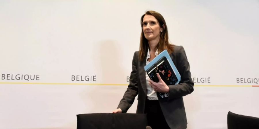 Regierungschefin Sophie Wilmès