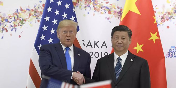 China unter der Führung von Präsident Xi Jinping hat eine Reihe von US-Journalisten ausgewiesen - auch, weil sich US-Präsident Trump abfällig über das Reich der Mitte geäussert hat. (Archivbild) China unter der Führung von Präsident Xi Jinping hat eine Reihe von US-Journalisten ausgewiesen - auch, weil sich US-Präsident Trump abfällig über das Reich der Mitte geäussert hat. (Archivbild)