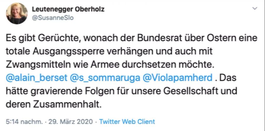 tweet Leutenegger oberholzer