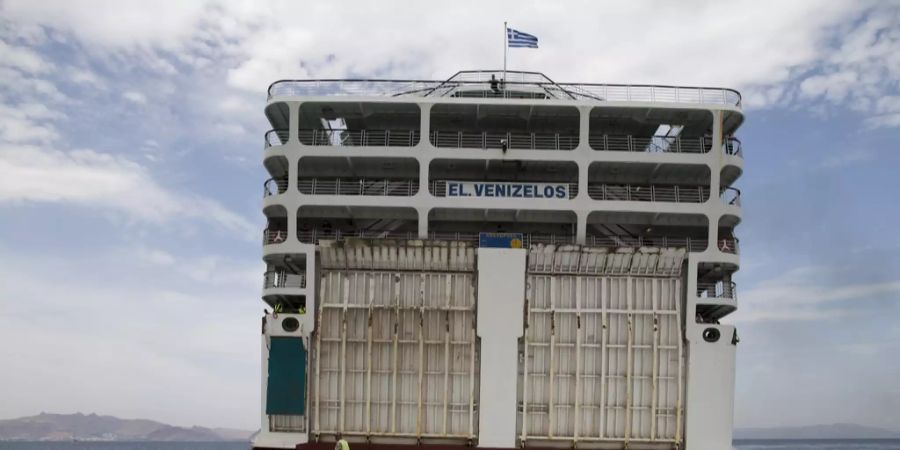 Griechenland Schiff Coronavirus