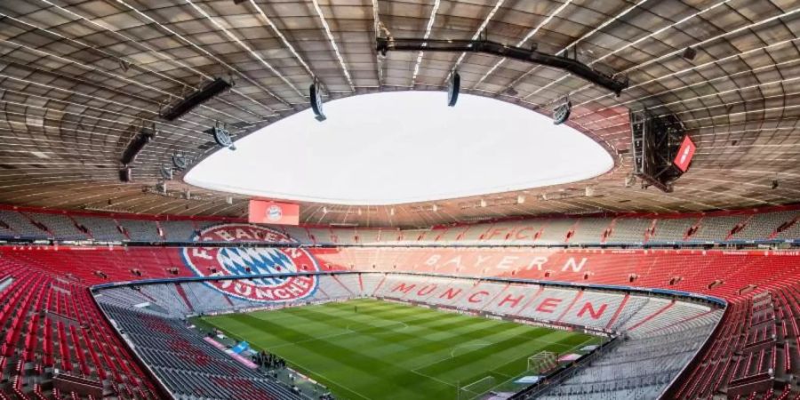 Die Allianz Arena in München soll als EM-Spielstätte dienen. Foto: Matthias Balk/dpa