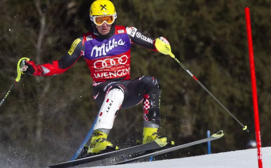 ... und zwei Tage darauf noch einmal den Slalom. Es ist der siebte und letzte Kostelic-Sieg im Berner Oberland.