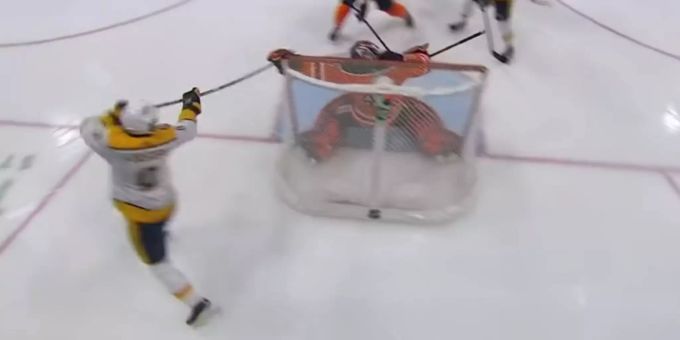 Im Video - Trotz Pleite: Josi-Teamkollege überragt mit «Airhook»-Tor