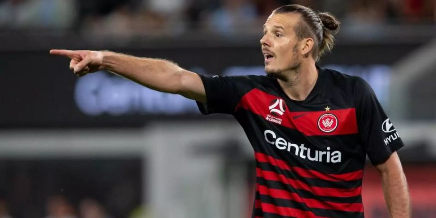 Hat die Western Sydney Wanderers wieder verlassen: Stürmer Alex Meier. Foto: Speed Media/Icon SMI via ZUMA Press/dpa