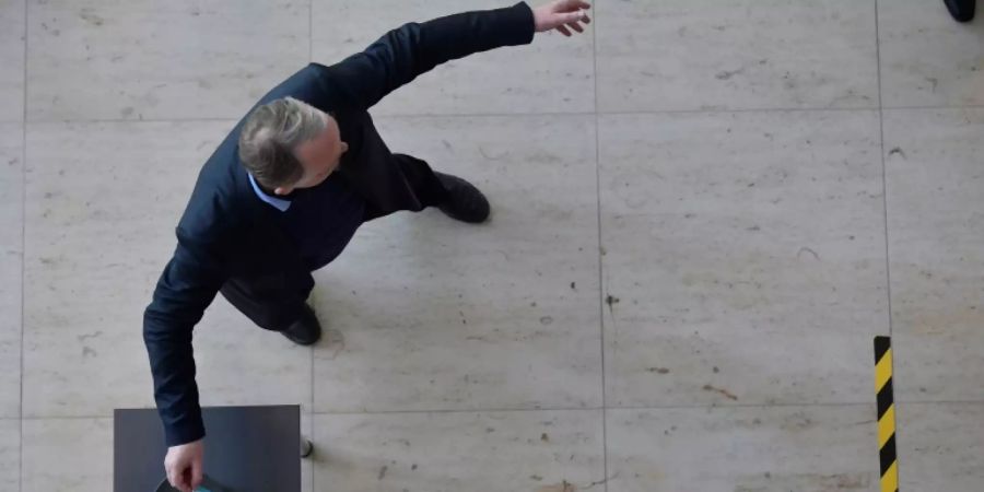 Abstimmung auf Distanz im Bundestag