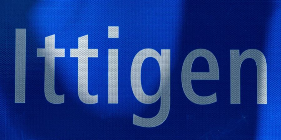 Ortstafel von Ittigen.