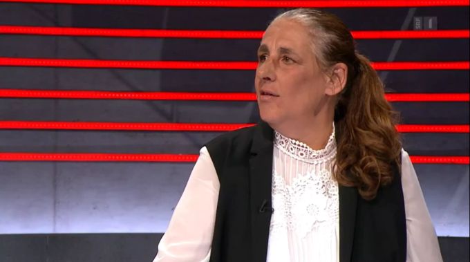 Jacqueline Bardan in der Corona-Arena arena