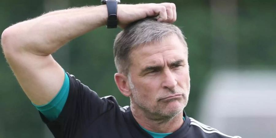Startet wieder mit der der deutschen U21: Trainer Stefan Kuntz. Foto: Cézaro De Luca/dpa