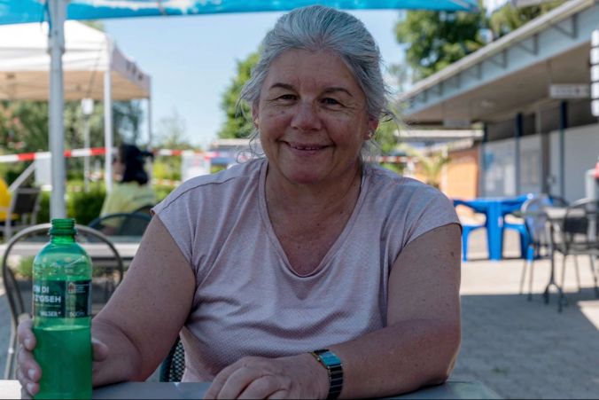 «Es tut gut, wieder schwimmen gehen zu dürfen», freut sich Ruth Ursula Räss