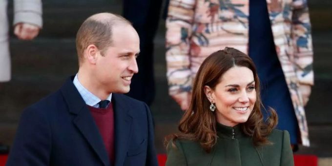 Herzogin Catherine und Prinz William. William Kate