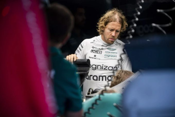 Sebastian Vettel am Grand Prix in Ungarn, 30. Juli 2022. mick schumacher