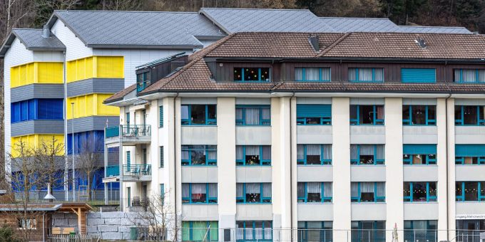 Die Schule Berghof an der Berghofstrasse 8 in Wolhusen. Die Schule Berghof an der Berghofstrasse 8 in Wolhusen.