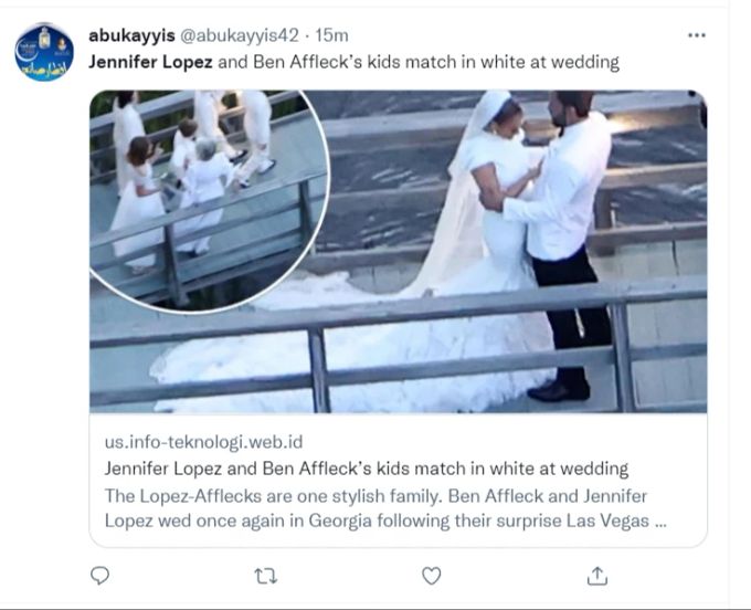 Jennifer Lopez und Ben Affleck gaben sich gestern in seinem Millionen-Anwesen nochmals das Ja-Wort. Jennifer Lopez