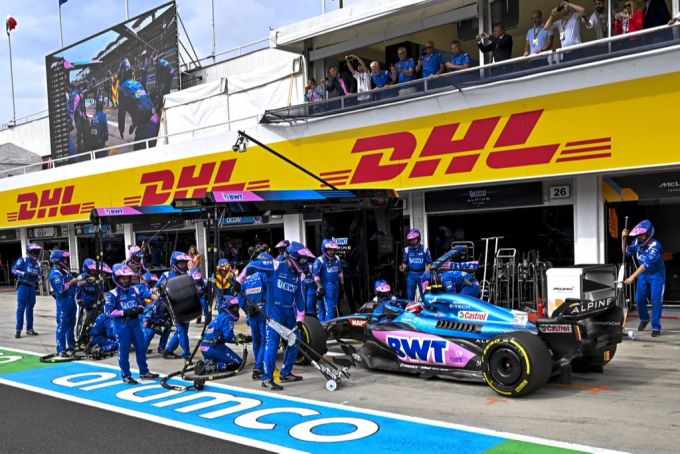 Mit Wasserstoff-Verbrennungsmotoren in die Zukunft der Formel 1? Alpine will den potenziellen Antrieb untersuchen lassen. formel 1 alpine