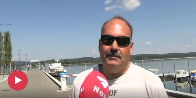 «Pegel sinkt» - Bodensee-Böötler müssen Saison jetzt schon beenden