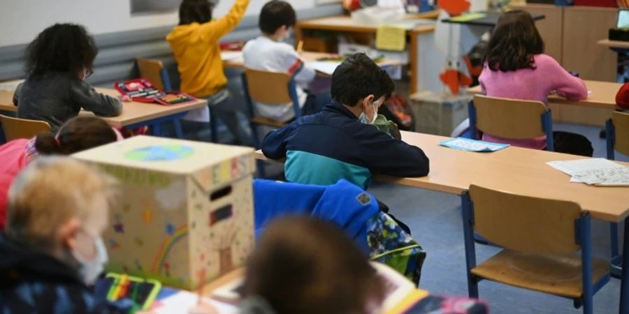 Grundschule in Dortmund im November 2021