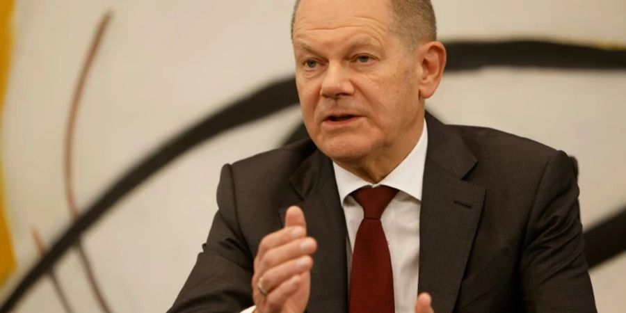 Bundeskanzler Olaf Scholz