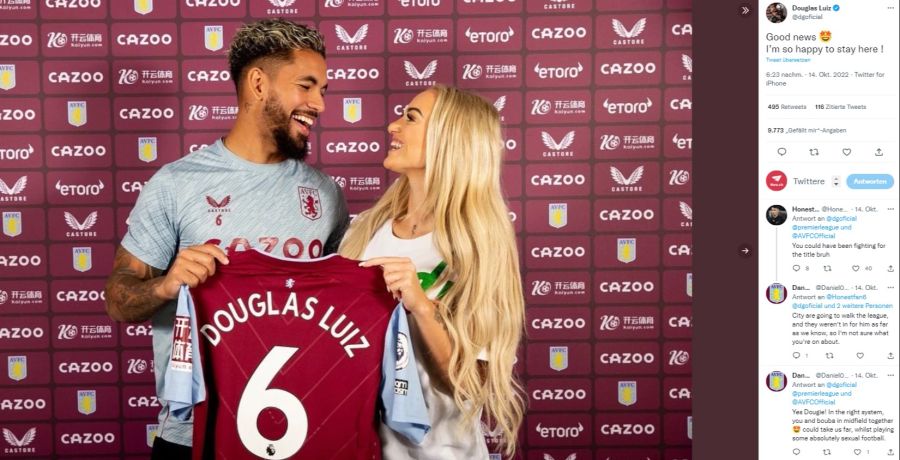 Douglas Luiz Aston Villa