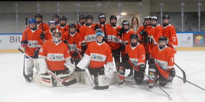 Die Ladies der Argovia Stars. Frauen-Eishockeymannschaft