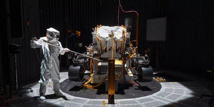 Der neue Rover Mars 2020. Nasa Rover Mars 2020