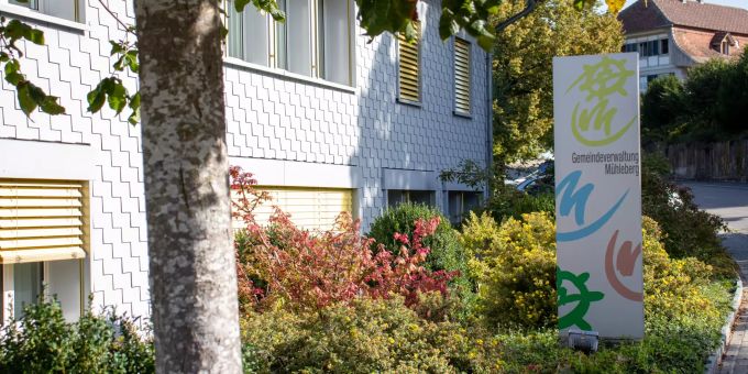 Die Gemeindeverwaltung in Mühleberg. Die Gemeindeverwaltung in Mühleberg.