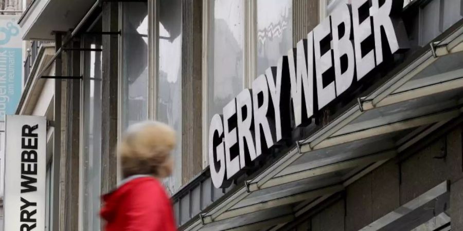 Im Januar stellte die Muttergesellschaft Gerry Weber International AG einen Antrag auf Insolvenz in Eigenverwaltung. Foto: Oliver Berg/dpa