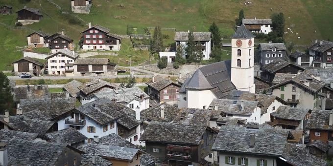 Ein Weiler von Vals. (Archivbild) Vals