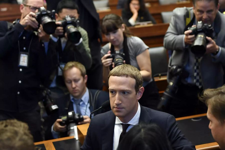 Congress Facebook Zuckerberg