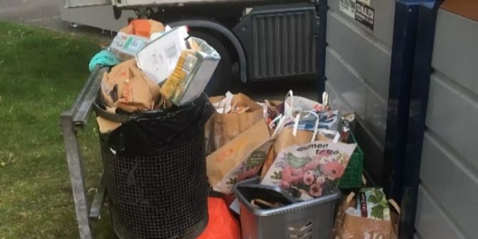 Kehrichtsünder werden zur Kasse gebeten