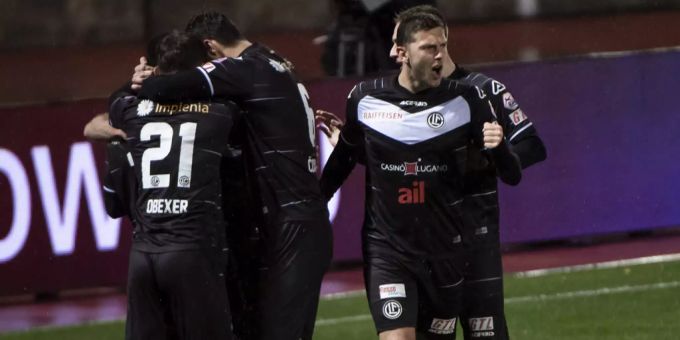 Die Spieler des FC Lugano haben derzeit viel Grund zum Jubeln. FC Lugano