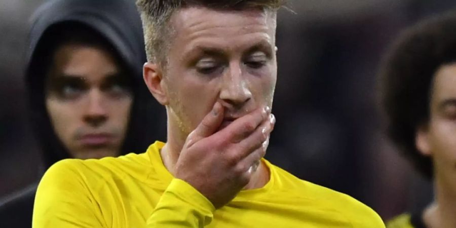 Marco Reus hat bereits seit längerem Schmerzen am Sprunggelenk. Am Samstag bei der 0:4-Niederlage in München wurde der BVB-Captain dennoch in der 61. Minute für Mario Götze eingewechselt