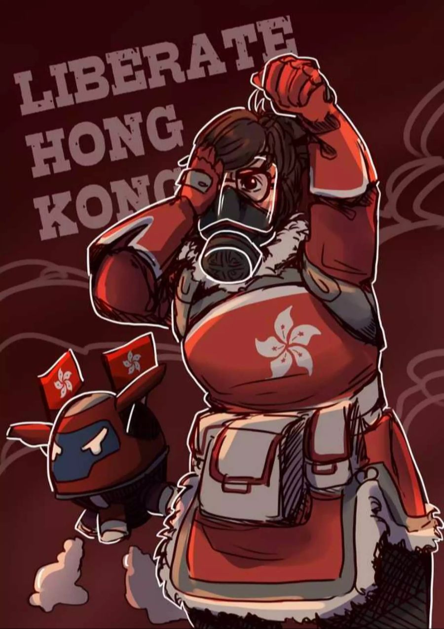 Overwatch Blizzard Hongkong Mei