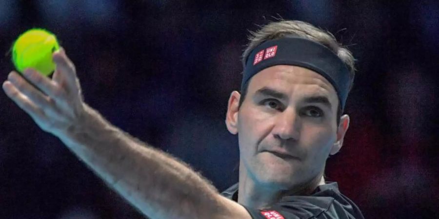 Roger Federer hat in London gegen Matteo Berrettini gewonnen. Foto: Roberto Zanettin/LPS via ZUMA Wire/dpa